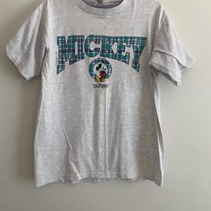 Vintage Mickey Mouse T-Shirt - Heather Gray